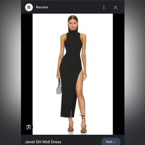 Revolve Janet slip midi dress new with tags